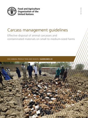 cover image of Carcass Management Guidelines
